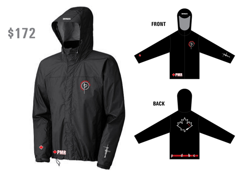 pdbc men's waterproof breathable jacket