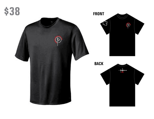 pdbc men's quick-dry t-shirt